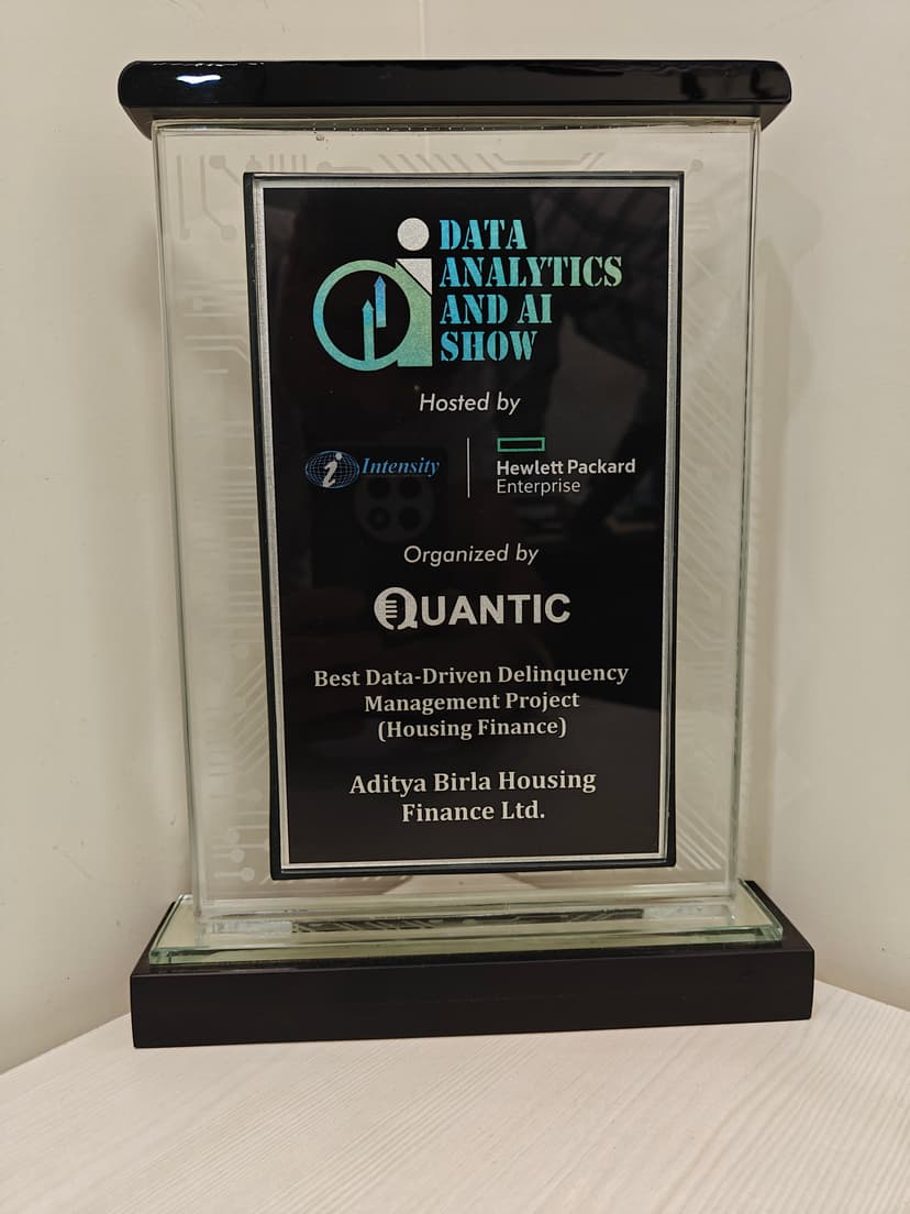 Best Data-Driven Delinquency Management Project (Housing Finance)